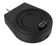 Pasek i akcesoria do zegarków FIXED USB-C Charging Cable do Garmin smartwatch black
